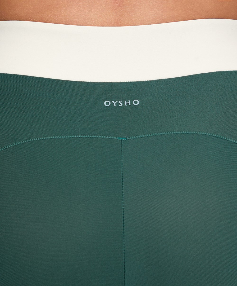 Oysho 20cm Cycling Shorts πρασινο | QLYCGF-048