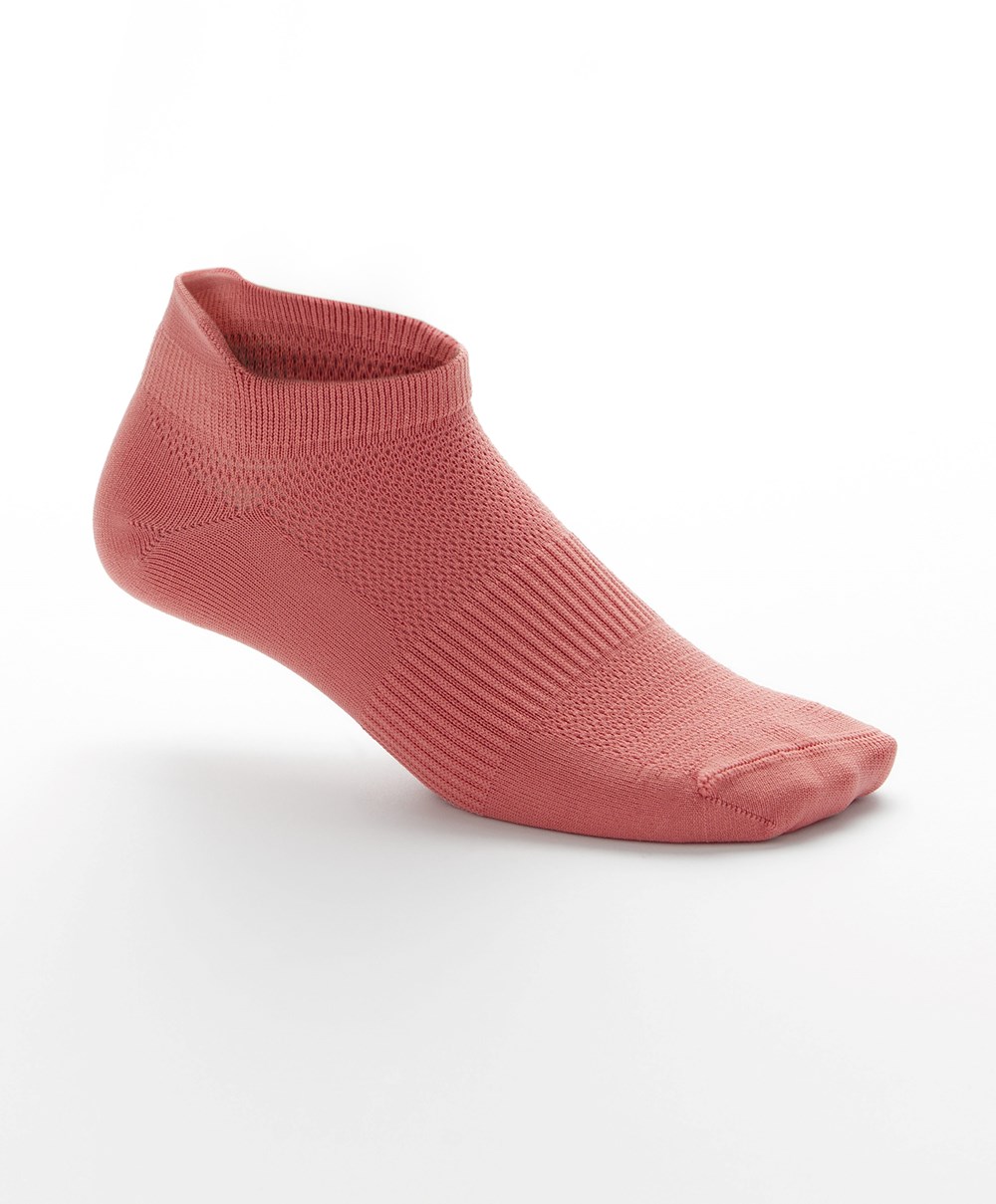 Oysho 3 Pairs Of Polyamide Sports Sneaker Socks κοραλι | PTGXFU-976