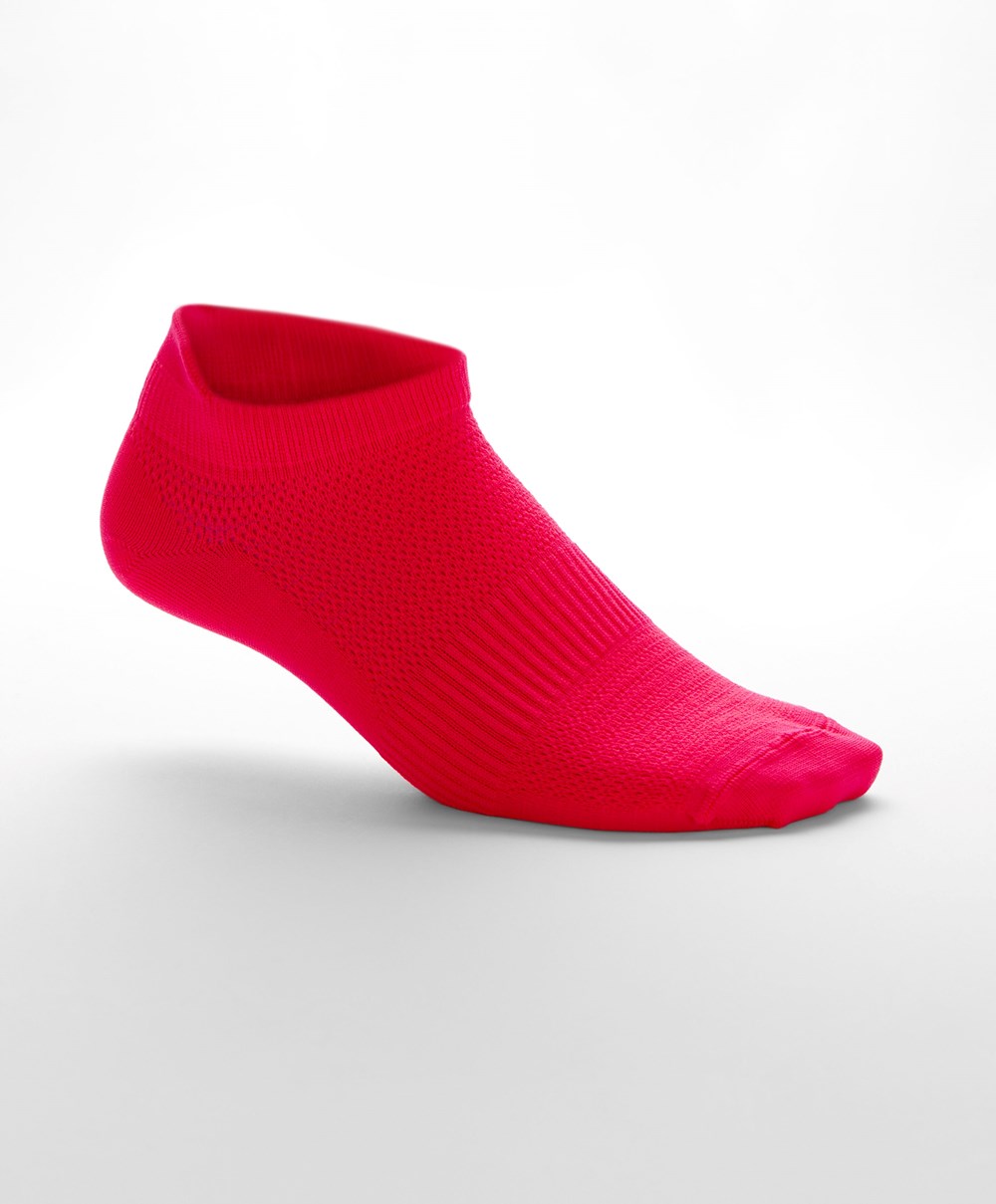 Oysho 3 Pairs Of Polyamide Sports Sneaker Socks κοραλι | QUKSMA-702