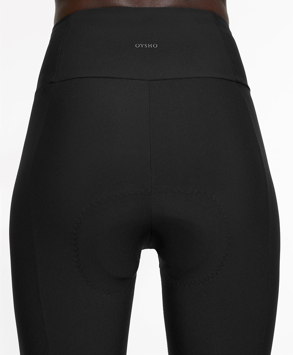 Oysho 65cm Cycling Leggings μαυρα | FPKGAD-946