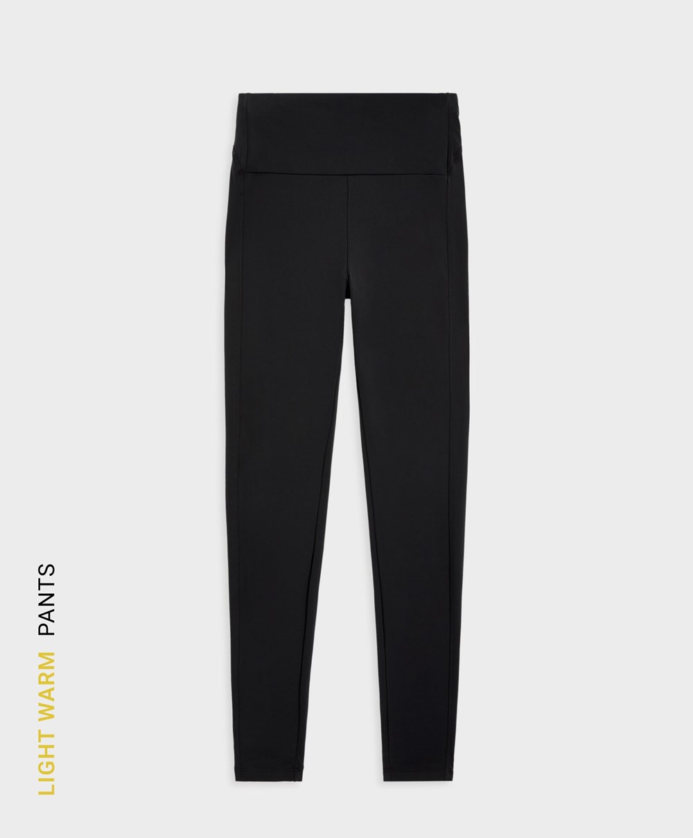 Oysho 70cm Light Warm Ankle-length Leggings μαυρα | ZSBOKM-548