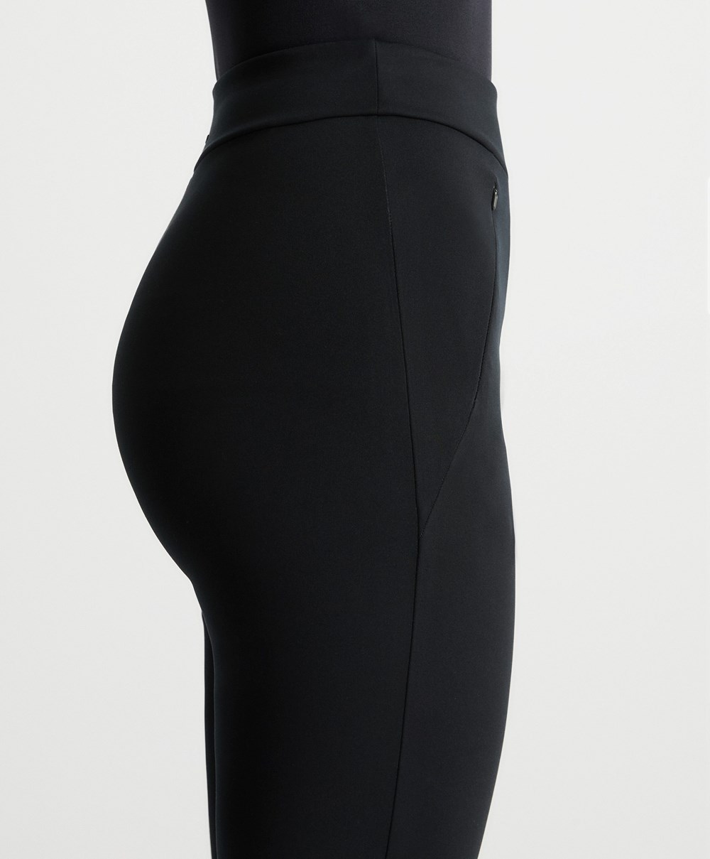 Oysho 70cm Warm Leggings μαυρα | NHPSYL-704