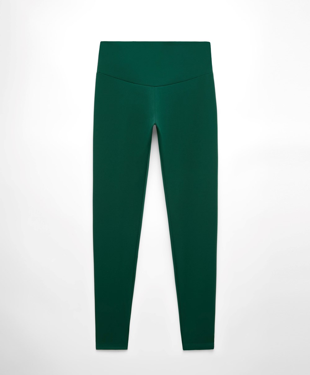 Oysho Comfortlux High-rise Ankle-length Leggings Bottle | CGMJPF-843