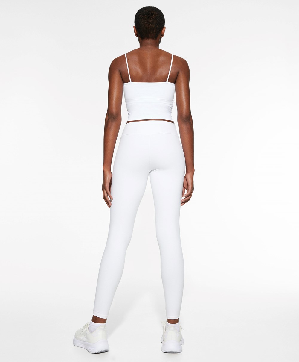 Oysho Comfortlux strappy Top ασπρα | OSRPYV-281