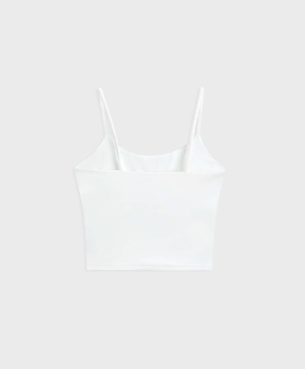 Oysho Comfortlux strappy Top ασπρα | OSRPYV-281