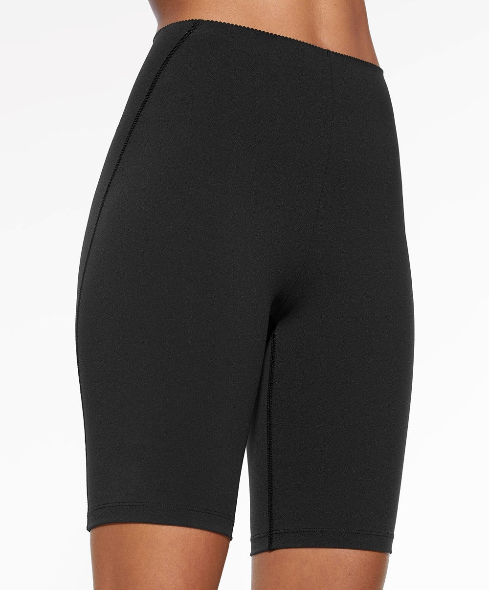 Oysho Compressive Core Control 25cm Cycle Leggings μαυρα | IRTGMQ-924