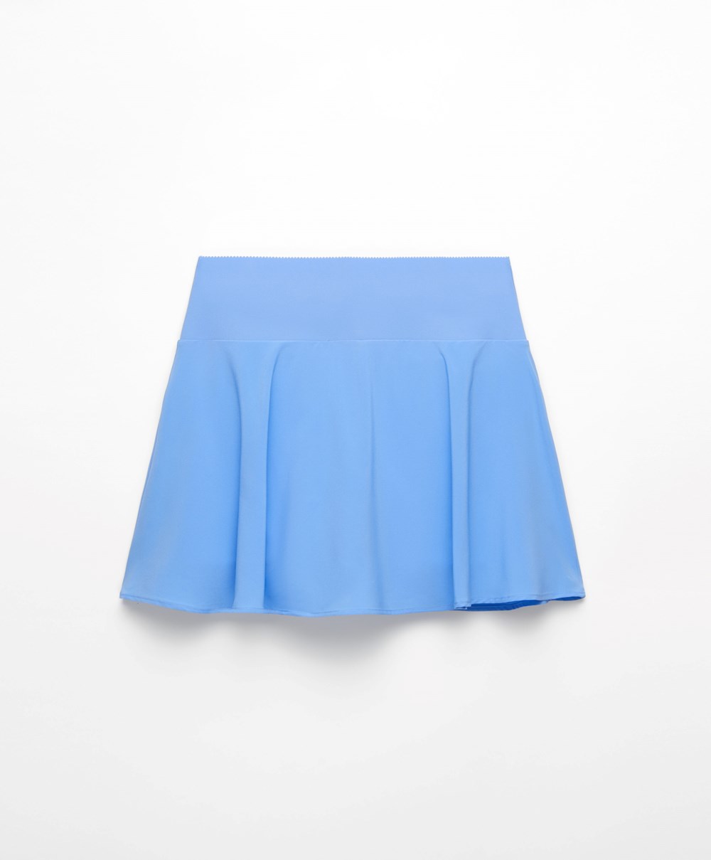 Oysho Compressive Skirt λεβάντα | XCLMDZ-365