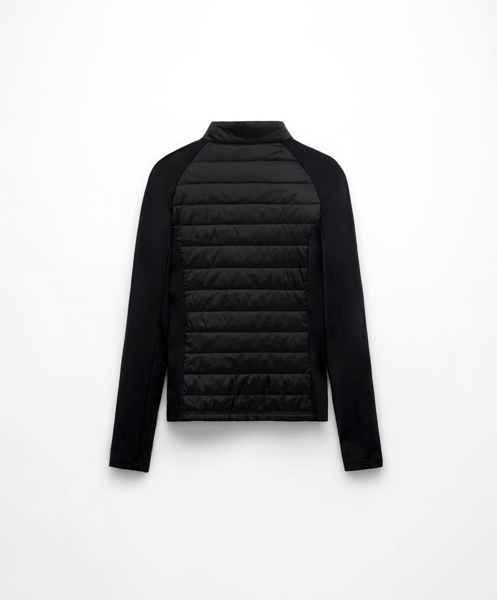 Oysho Fellex® Aerogel Με Επένδυση Για Τρέξιμο Jacket μαυρα | CKXAGL-375