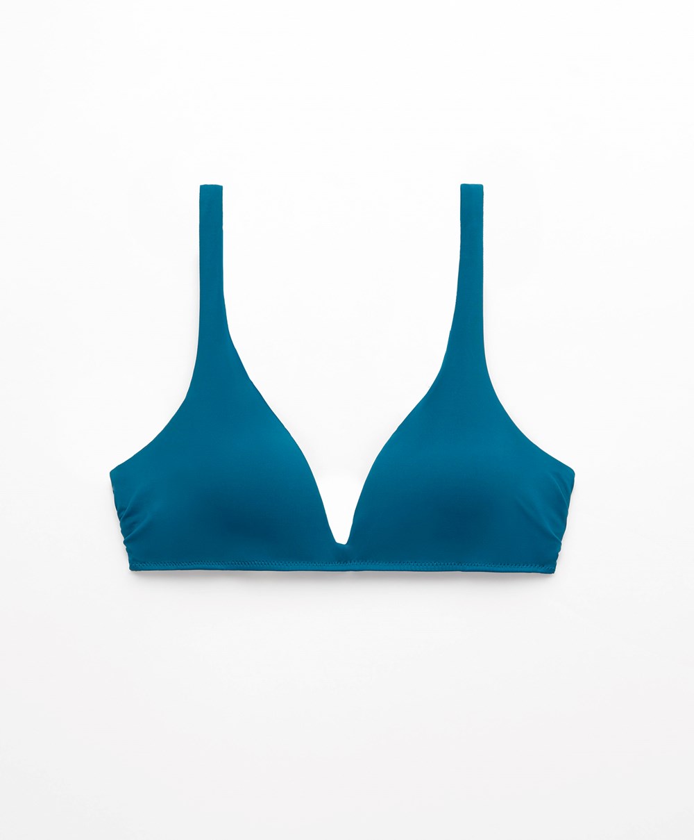 Oysho Halterneck Μπικίνι Top Ocean | MRSNXD-476