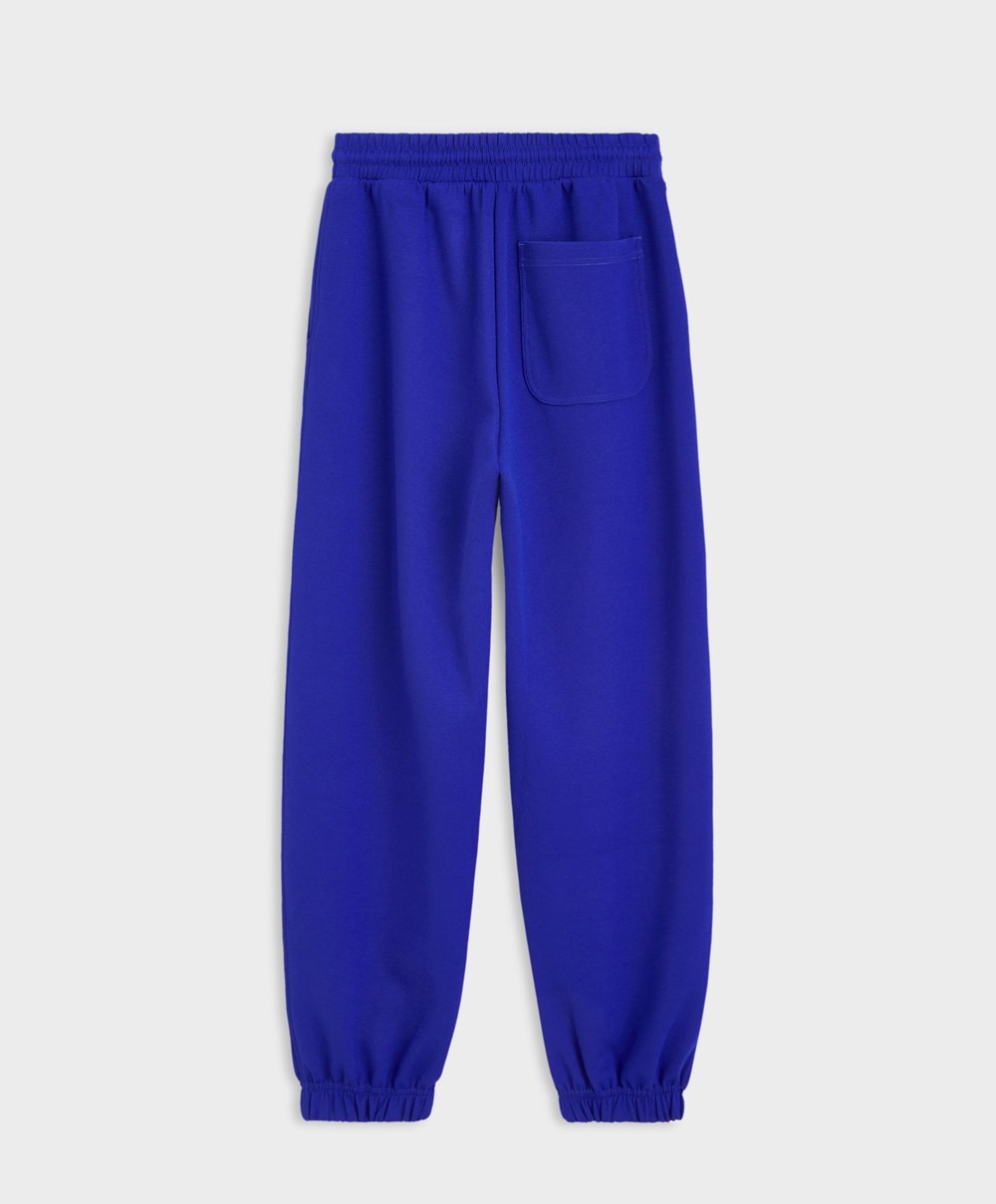 Oysho Joggers With Interlock Detail μπλε | FBDEGT-728