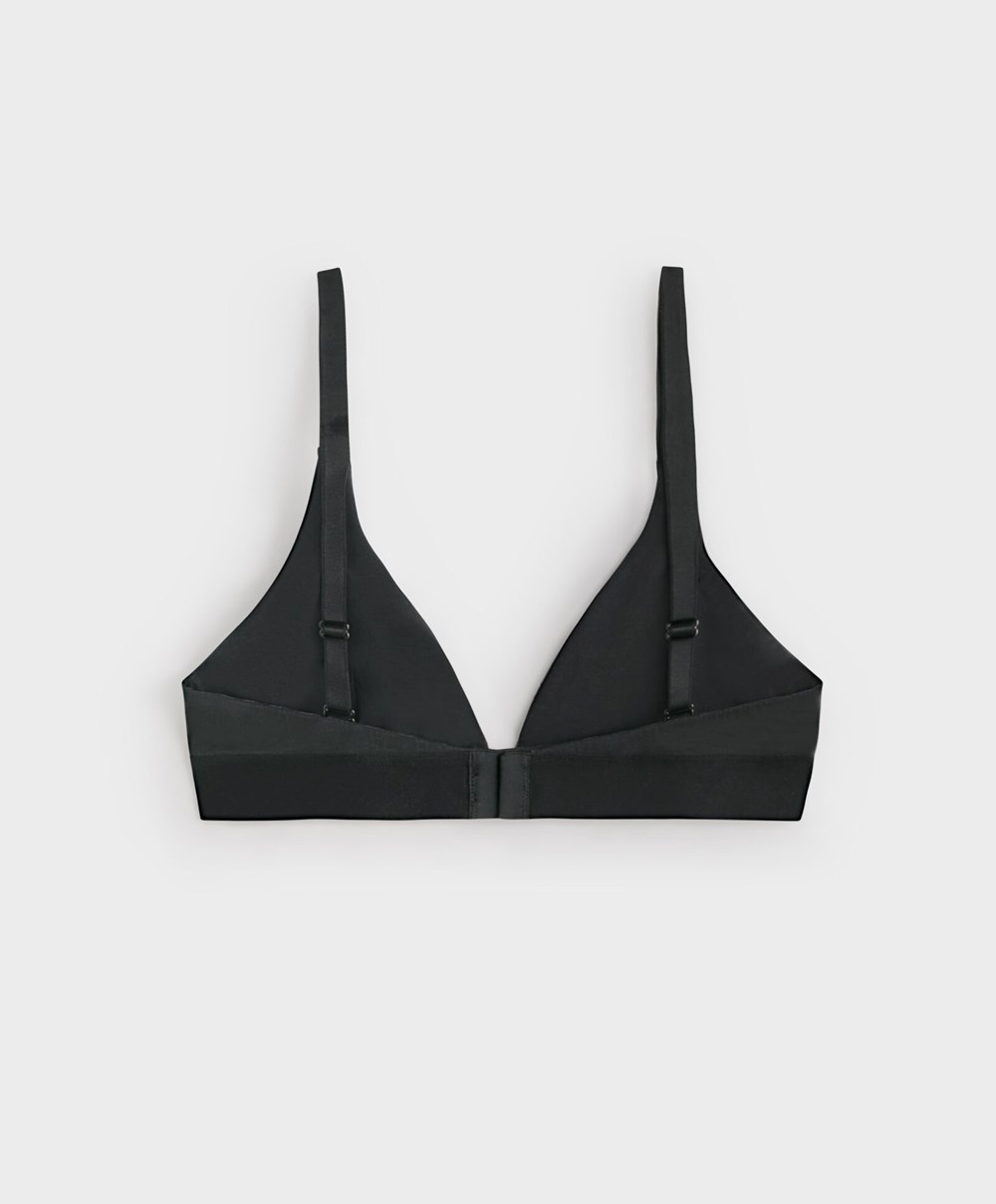 Oysho Lola Multiway Bra With Left Cup μαυρα | PZBEWX-295