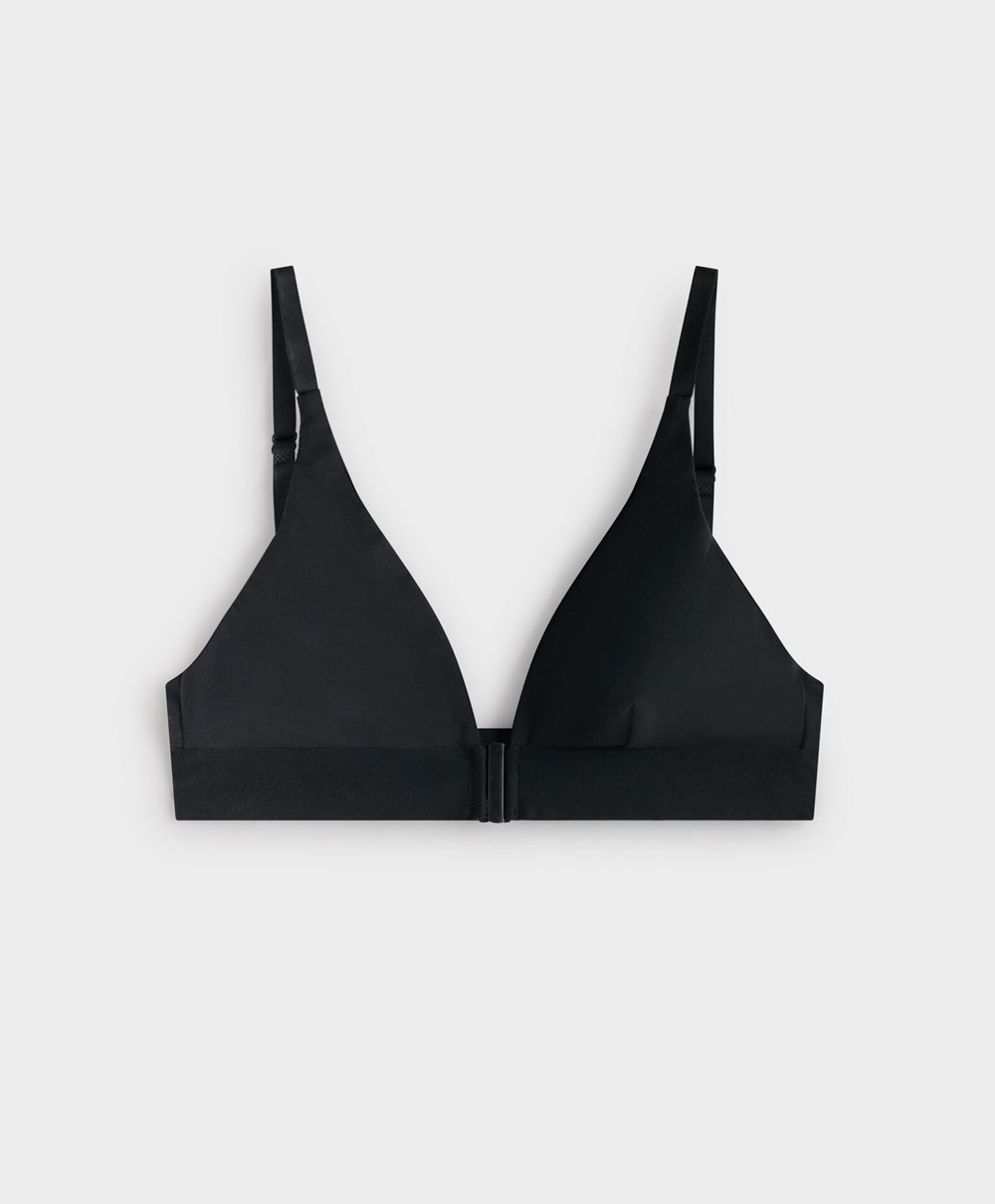 Oysho Lola Multiway Bra With Left Cup μαυρα | PZBEWX-295