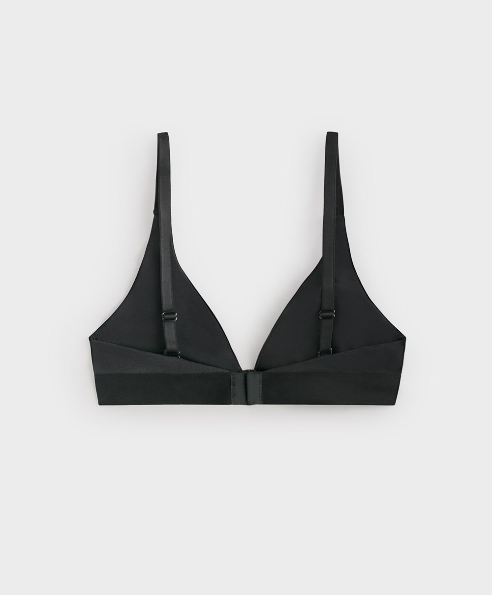 Oysho Lola Multiway Bra With Right Cup μαυρα | WUQNRM-073