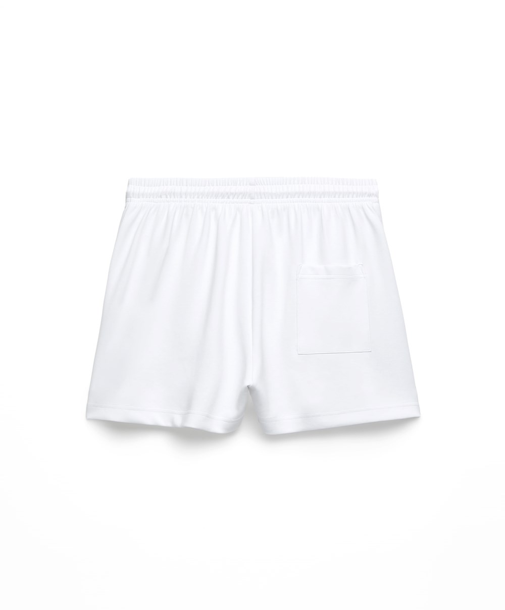 Oysho Modal Shorts With Piping ασπρα | TYLJXQ-830