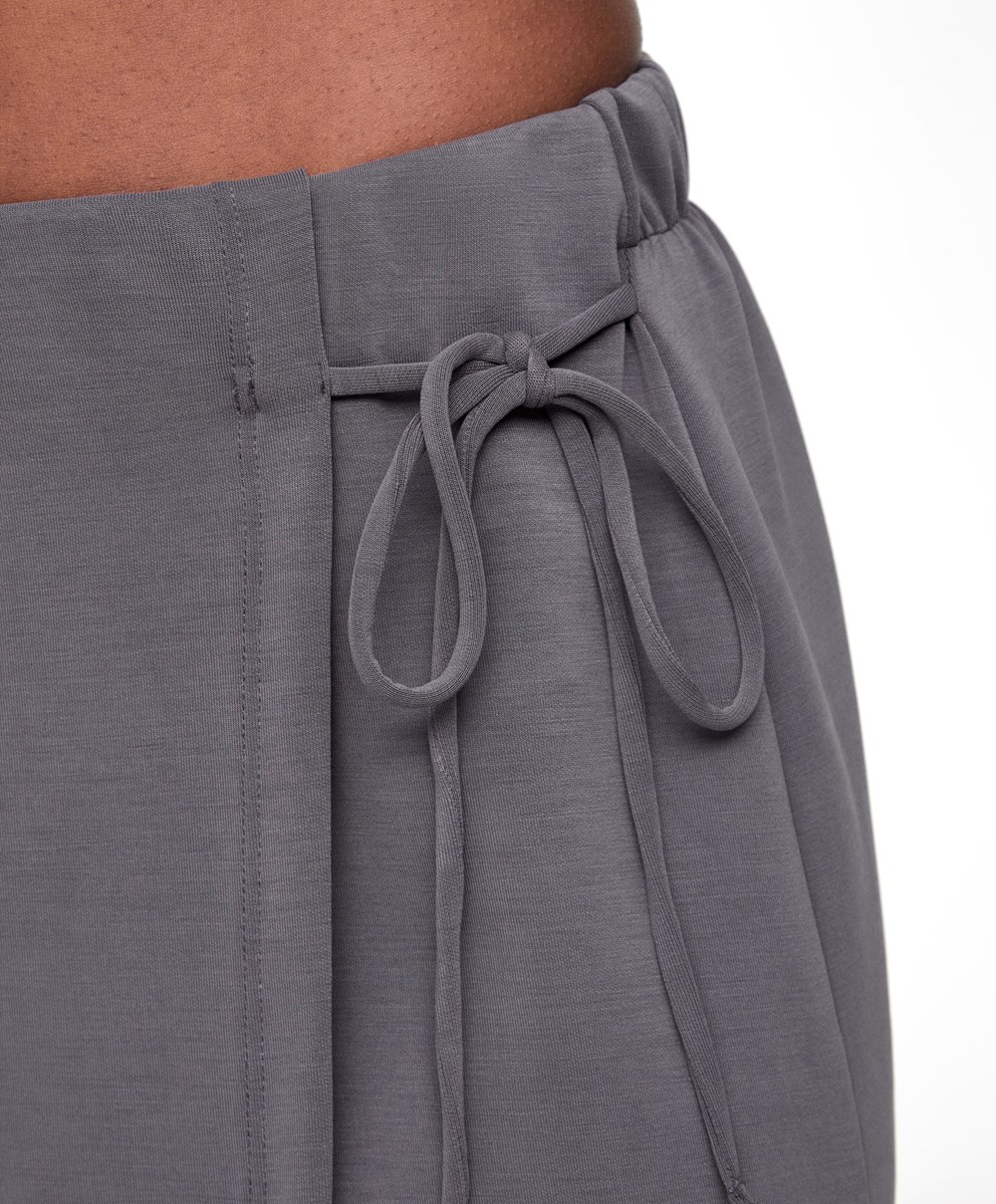 Oysho Modal Skort Purple-grey | FYJXNQ-495