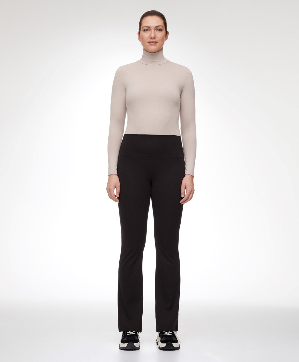 Oysho Outlast® Thermal High-neck Body Pale Taupe | BCZIQG-201