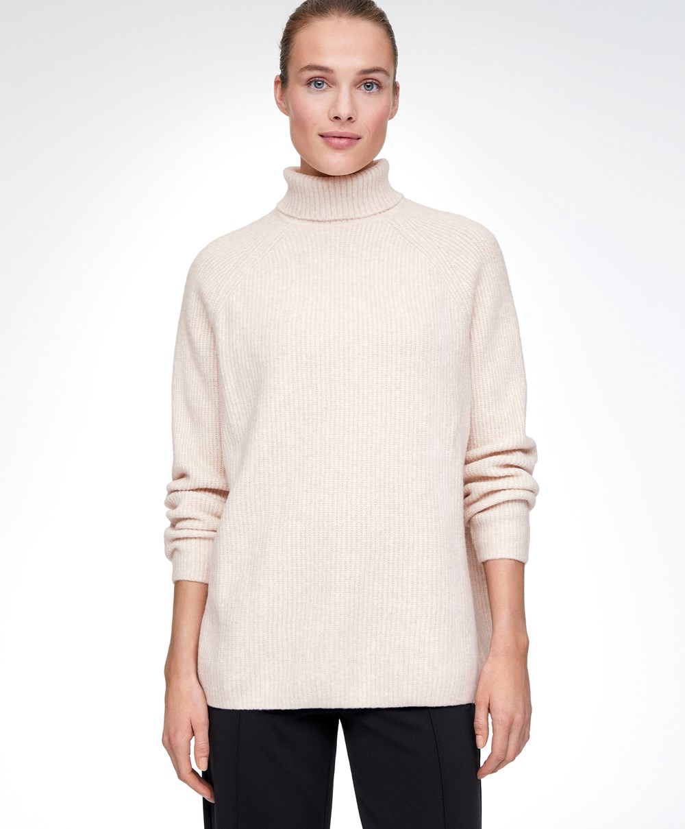 Oysho Oversized Turtleneck πουλοβερ ανοιχτο | CFHDAU-152