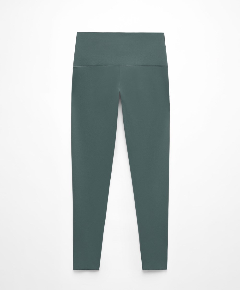 Oysho Perfect-adapt High-rise 65cm Ankle-length Leggings Mid Ocean | THRVAS-475