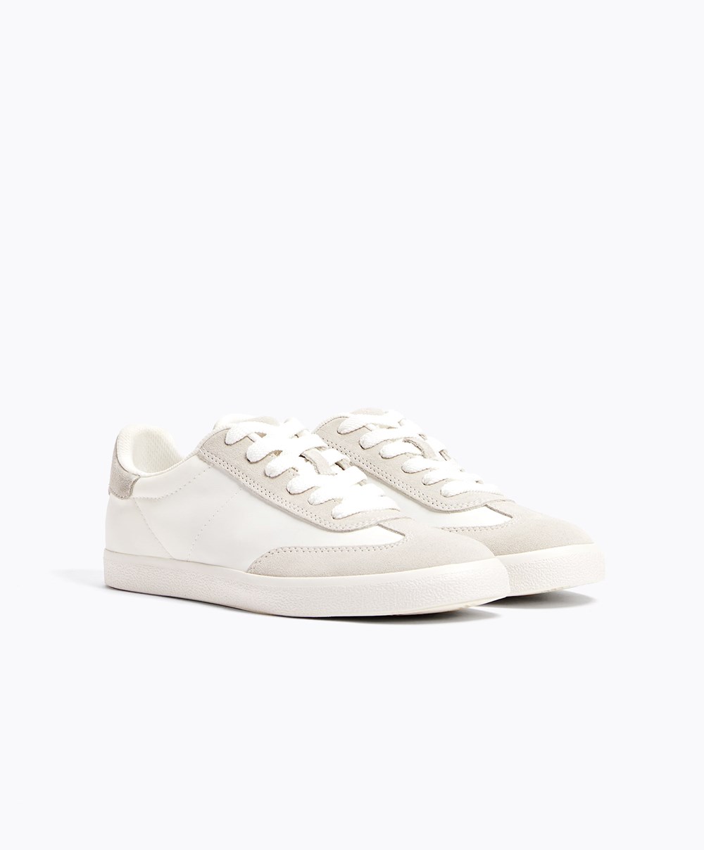 Oysho Pieces Trainers ασπρα | QRTZHO-032