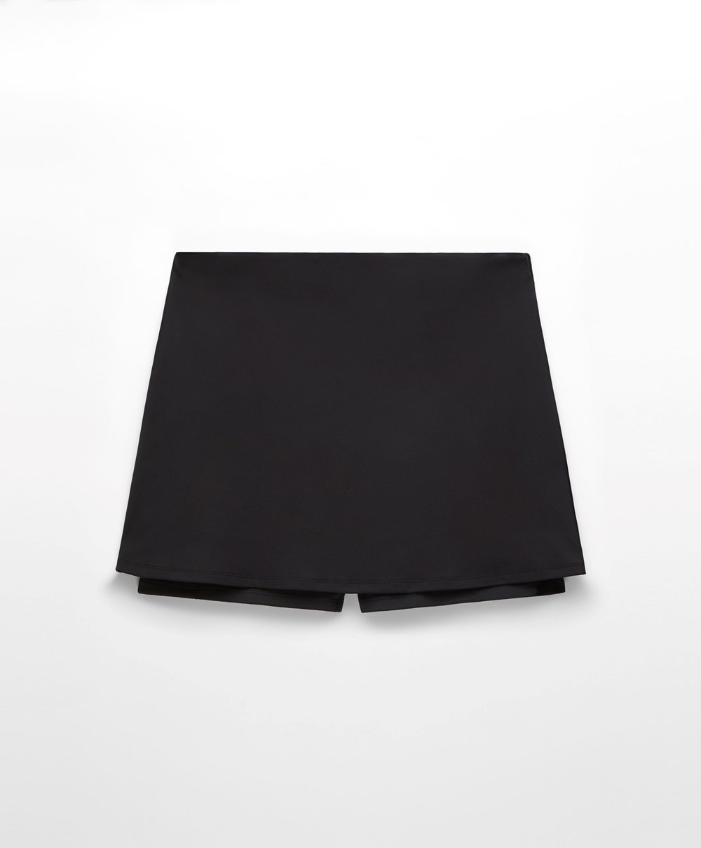 Oysho Pocket Compressive Skirt μαυρα | BTEXLJ-985