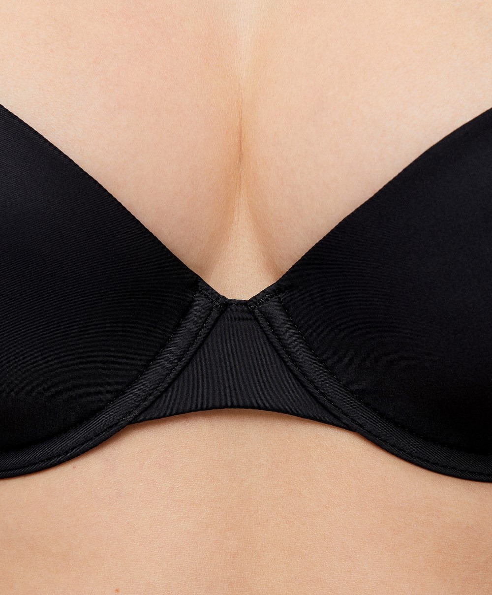 Oysho Polyamide Multiway κλασικα Bra μαυρα | KEGRLA-326