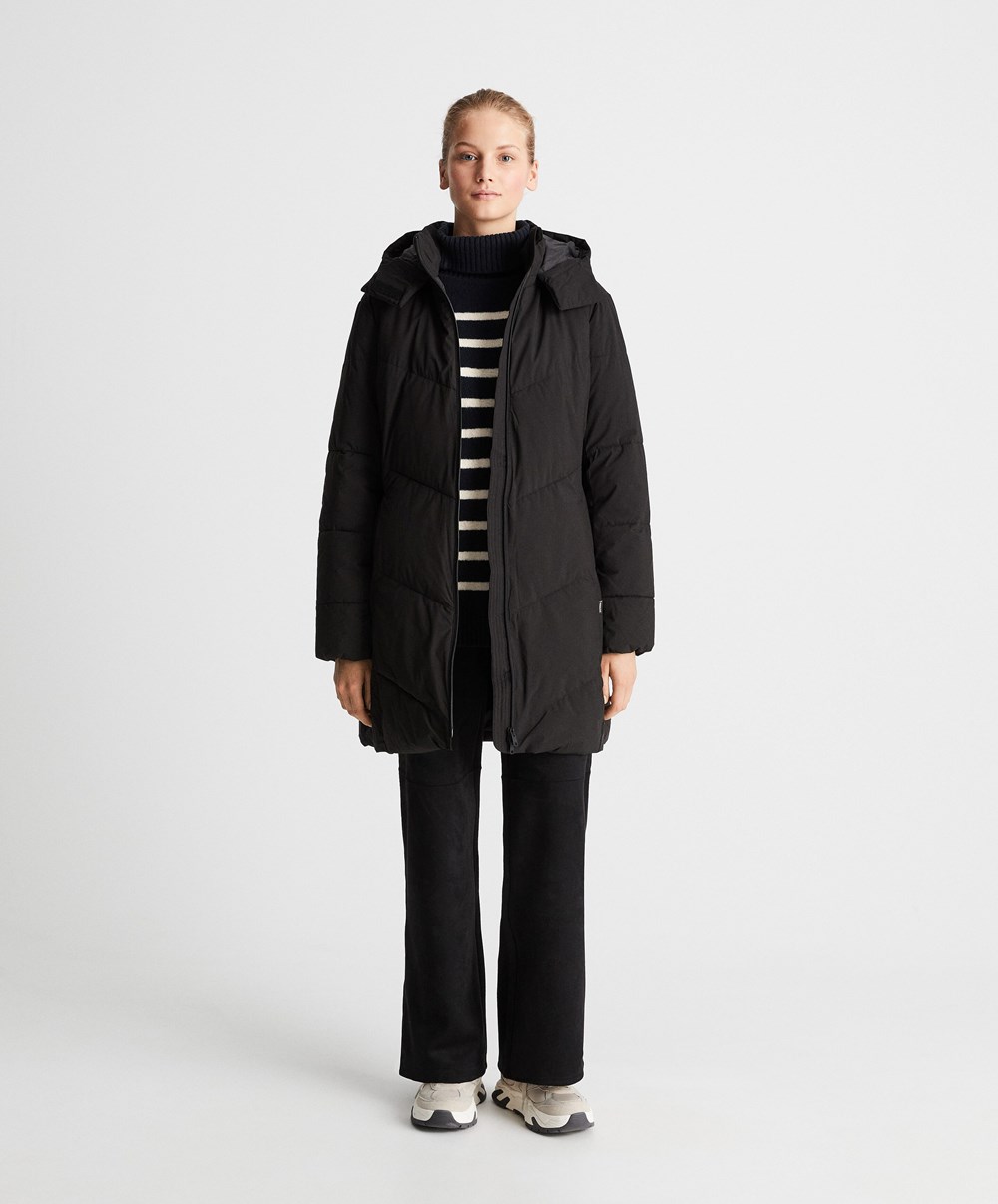 Oysho Primaloft® Coat μαυρα | GRNUCS-207