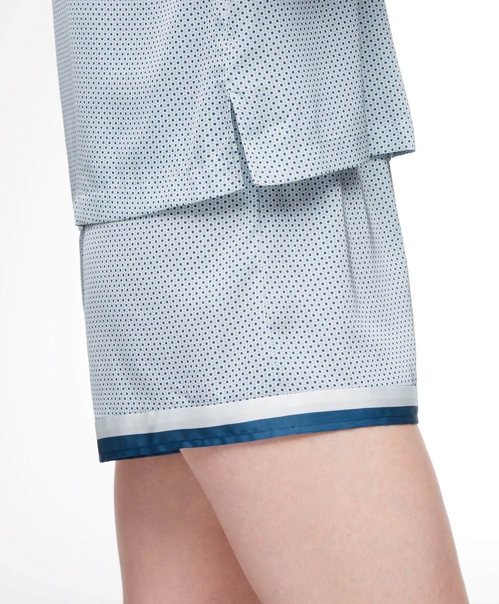 Oysho Satin Shorts 3-043 | UZYJAW-235