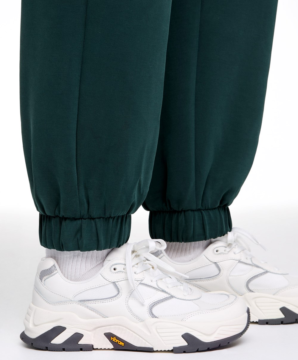 Oysho Soft Touch Modal Joggers σκούρο τυρκουάζ | WACZGK-267