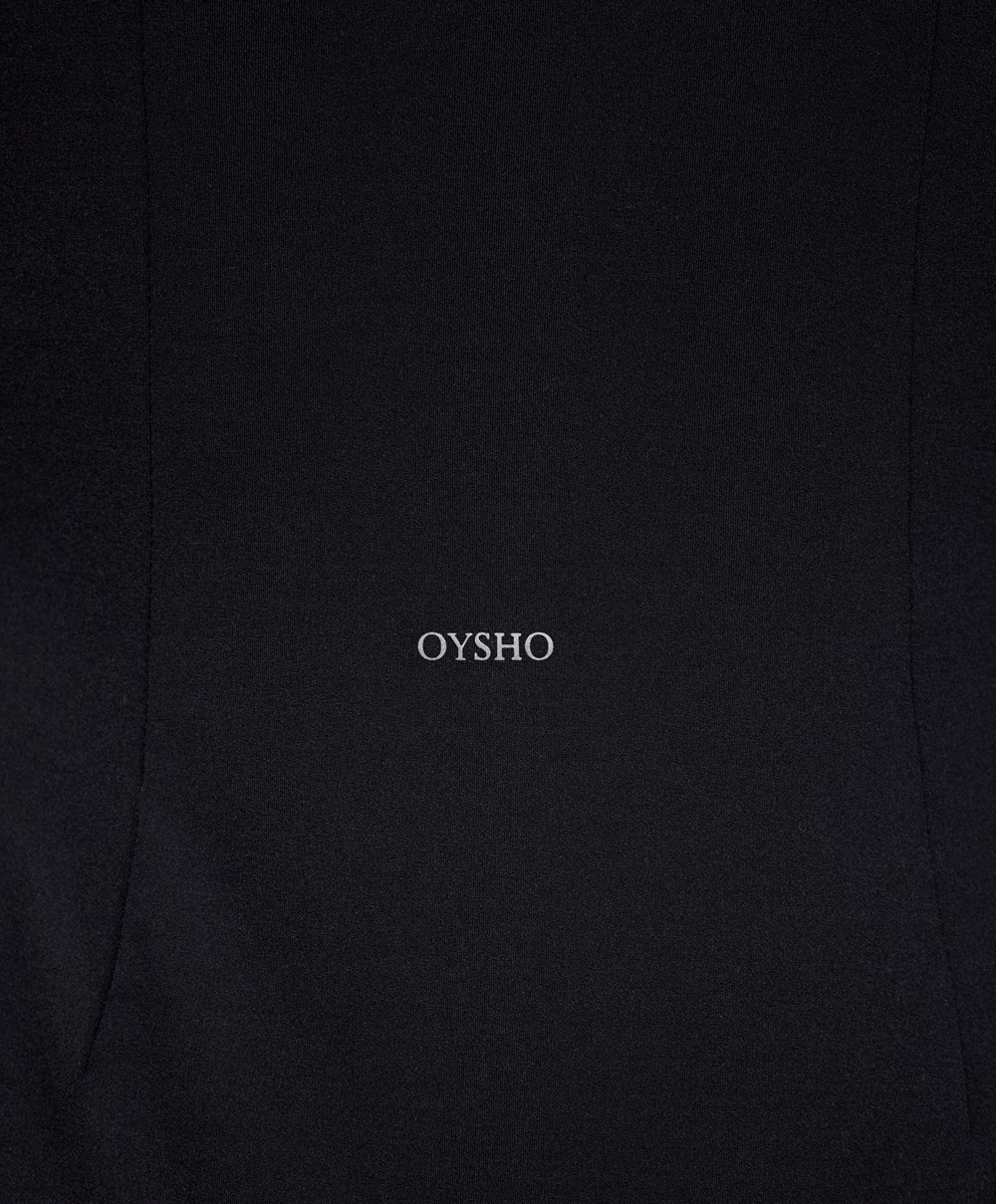 Oysho Soft-feel Cardigan μαυρα | CYUXPK-250