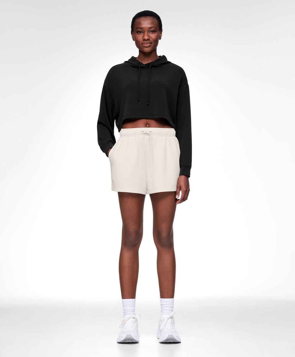 Oysho Soft-touch Modal Shorts Stone | BGHAVK-398