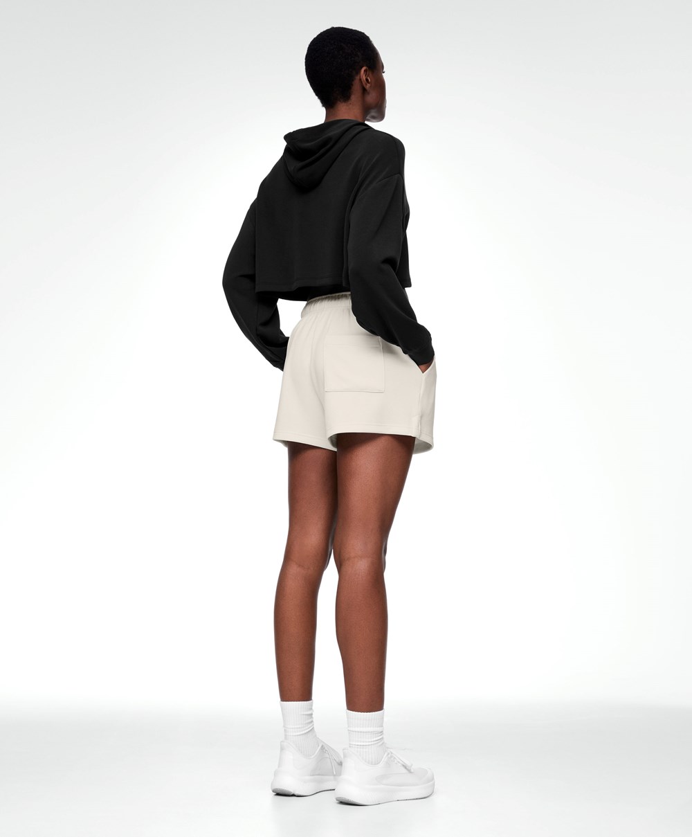 Oysho Soft-touch Modal Shorts Stone | BGHAVK-398