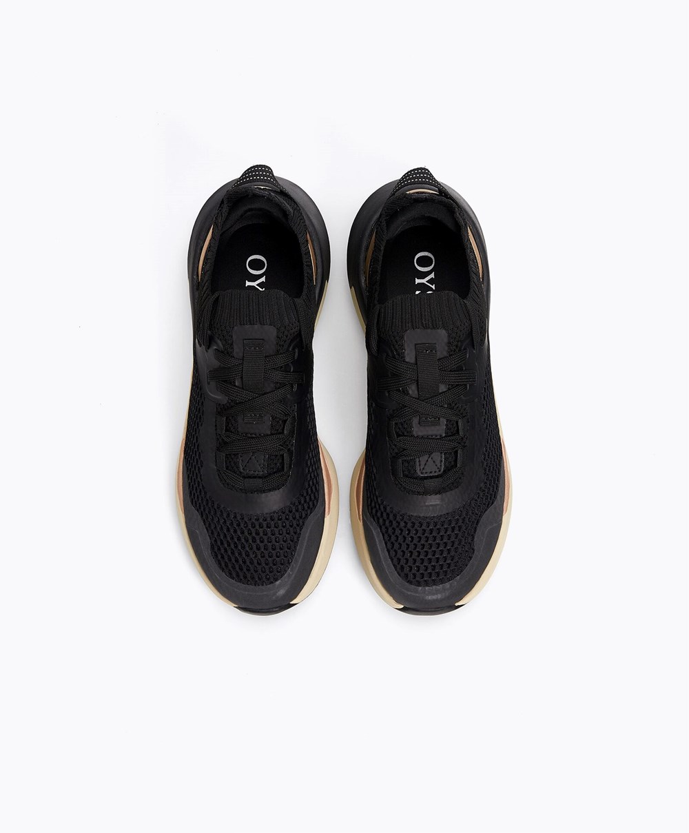 Oysho U-run-stb Trainers μαυρα | LNGTQH-530