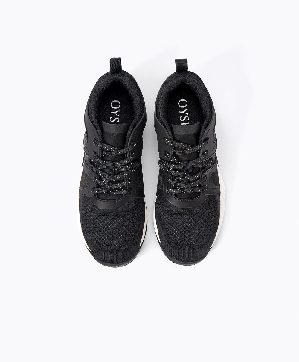 Oysho U-train-i Trainers μαυρα | MQALKX-546