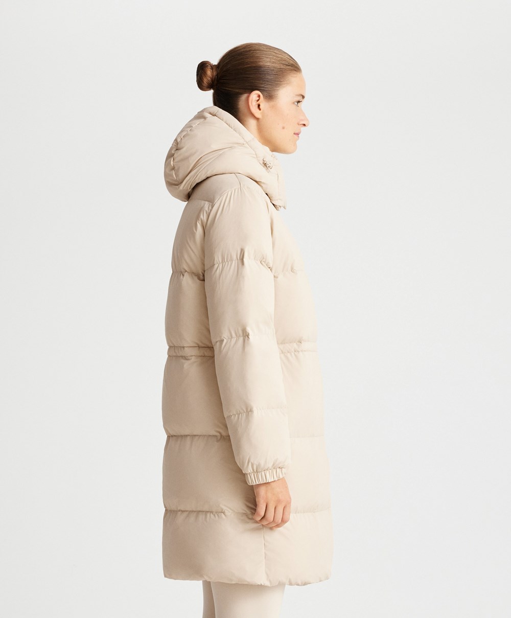 Oysho Με Επένδυση Down Jacket Μπεζ | YCSMLI-516