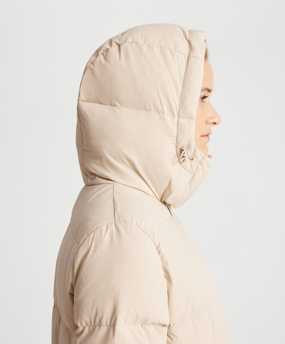 Oysho Με Επένδυση Down Jacket Μπεζ | YCSMLI-516