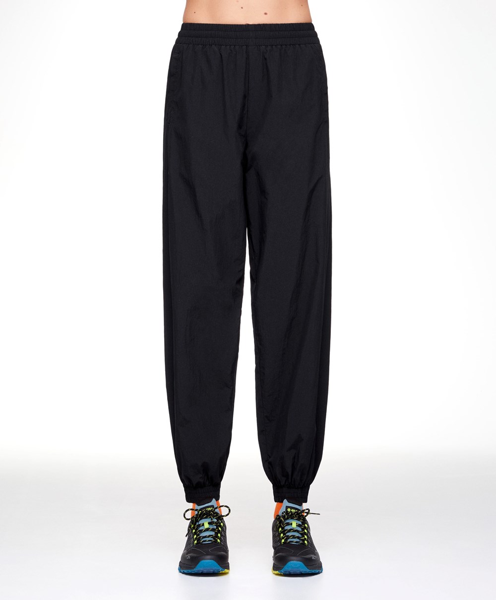 Oysho θαλασσης-repellent Joggers μαυρα | ESLAUR-135