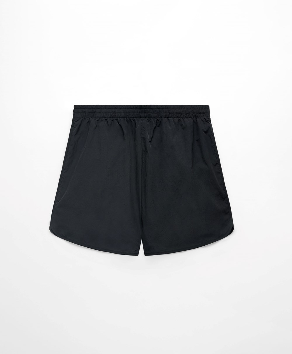 Oysho θαλασσης-repellent Shorts μαυρα | PKDUNE-578