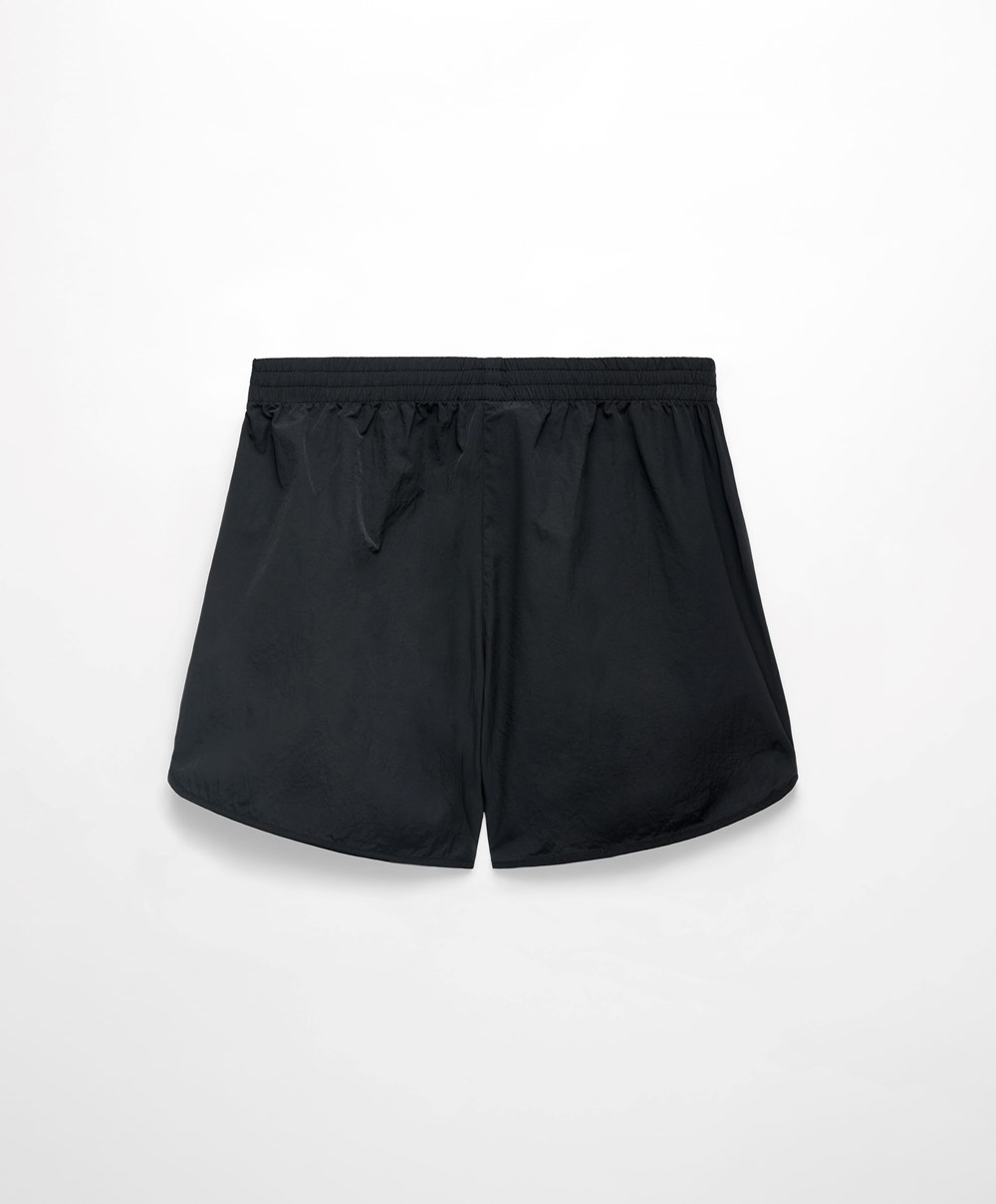 Oysho θαλασσης-repellent Shorts μαυρα | PKDUNE-578