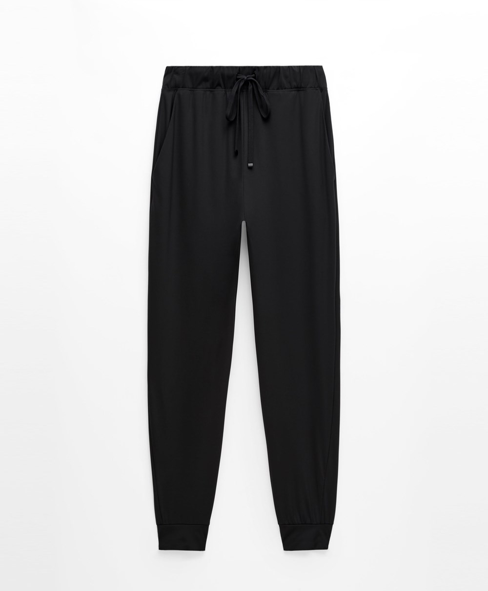 Oysho κλασικα Light Touch Joggers μαυρα | PLITAR-742