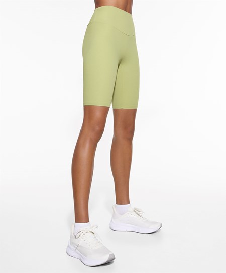 Oysho Comfortlux High-rise 25cm Cycle Leggings πρασινο | IJSZTO-369