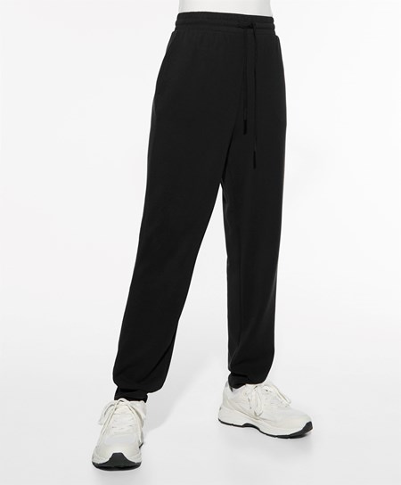 Oysho Modal Joggers μαυρα | ROPXZI-835