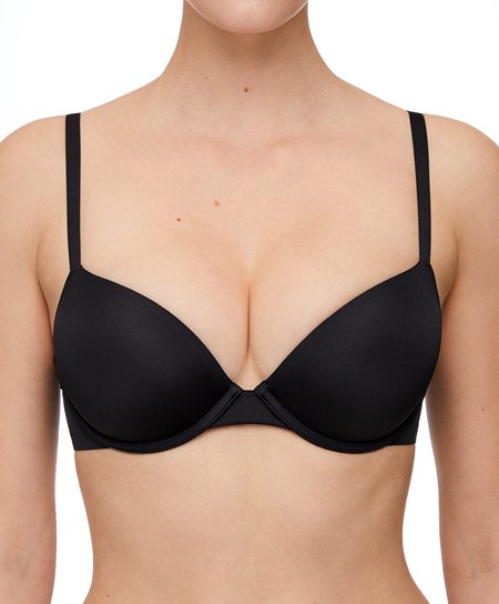 Oysho Push-up κλασικα Bra In Polyamide μαυρα | AUOGZD-032