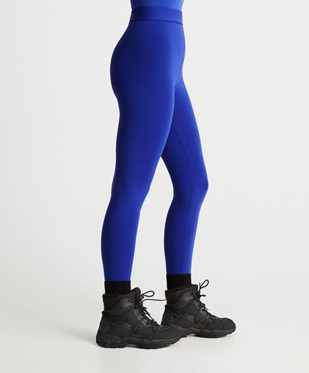 Oysho Super Extra Warm 70cm Ankle-length Leggings μπλε | QHFWPY-217