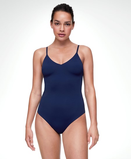 Oysho Triangle Swimsuit μπλε | ZUJWPO-196